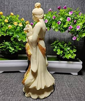 Amazon.co.jp: インテリア雑貨 置物 九尾の狐姫様 狐 キツネ きつね