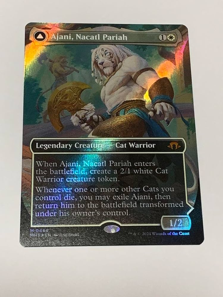 MTG ナカティルの最下層民、アジャニ テクスチャーFOIL 英語版4枚