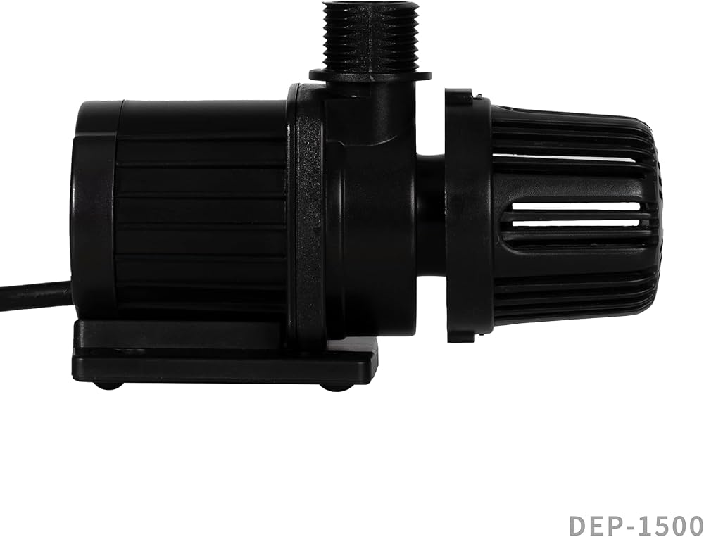 Amazon.co.jp: HSBAO DEP-1200 吐出量1500L/H (毎分25L) 揚程1.6m DC