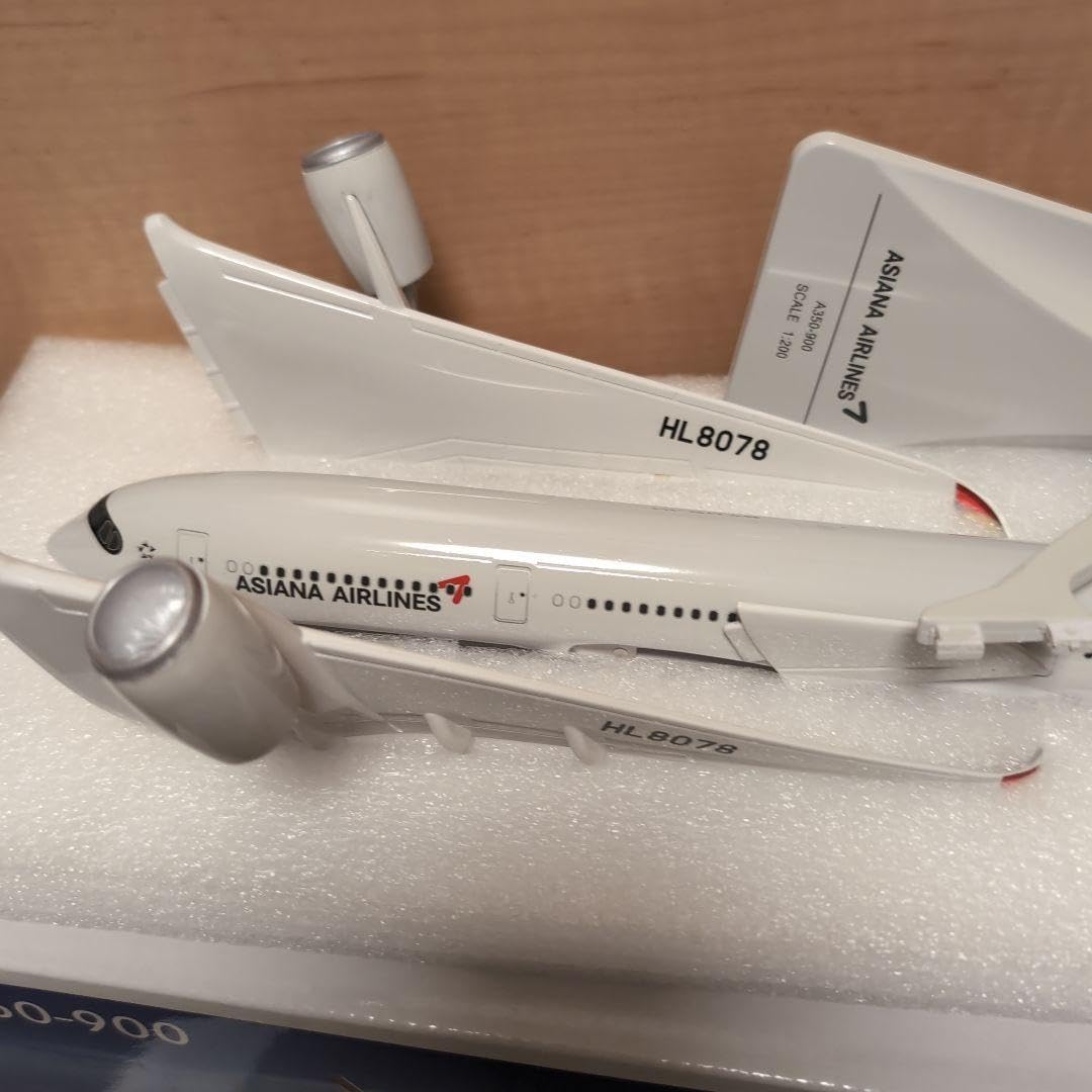 アシアナ航空ASIANA AIRLINES A350-900 モデル 1/200 アシアナ航空