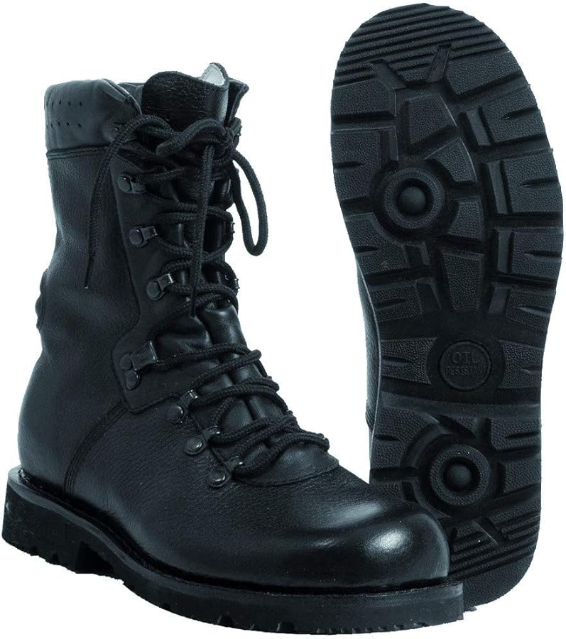 Amazon | Mil-Tec ドイツ連邦軍 BW Combat Boots Model 2000 レザー 8