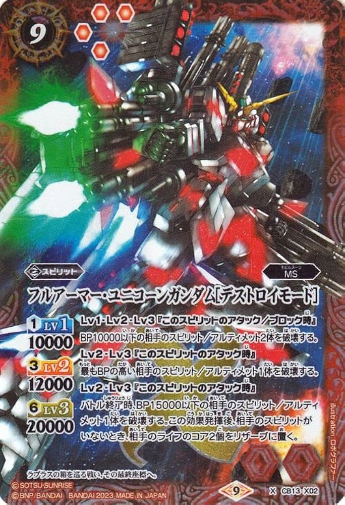 Amazon | バトルスピリッツ フルアーマー・ユニコーンガンダム