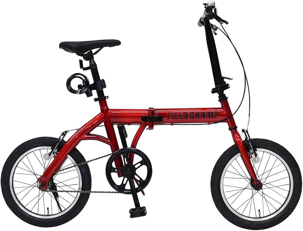 Amazon | 【 防犯登録付き/即乗りOK 】 16インチ折りたたみ自転車 MG