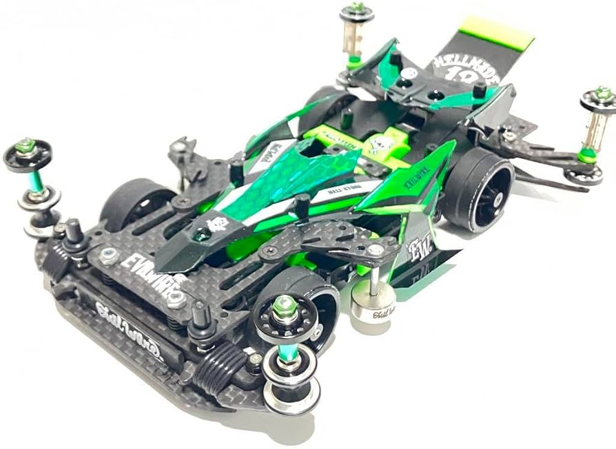 ミニ四駆 MSフレキ サンダーショット JAPAN CUP 完成品 + おまけ