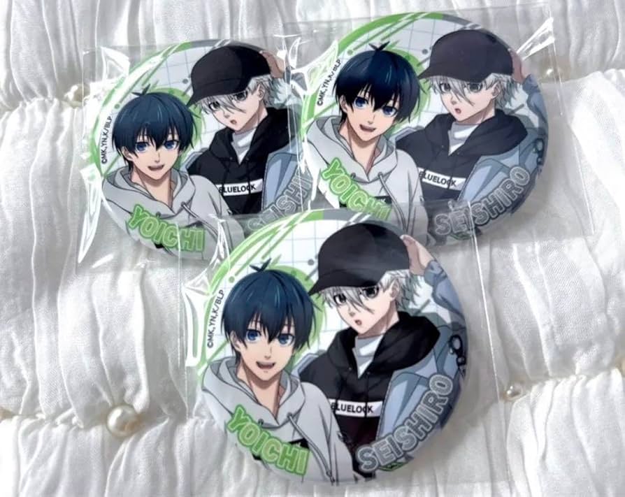 潔世一 潔 缶バッジ ドンキホーテ 非売品 スクエア ブルーロック