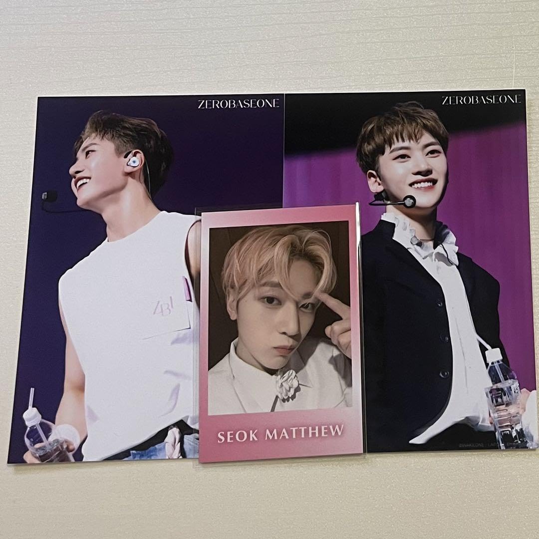 ゼベワン zb1 メテュ マシュー 直筆 サイン チェキ ゼベワン zb1