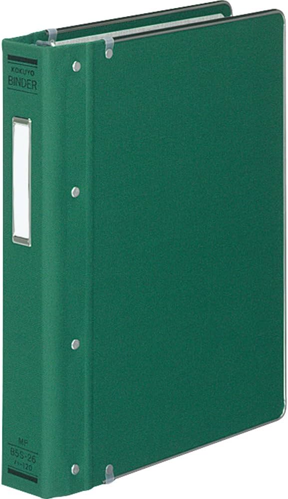 Amazon | コクヨ ファイル バインダー 布貼 B5 縦 フチ金付 26穴 200枚
