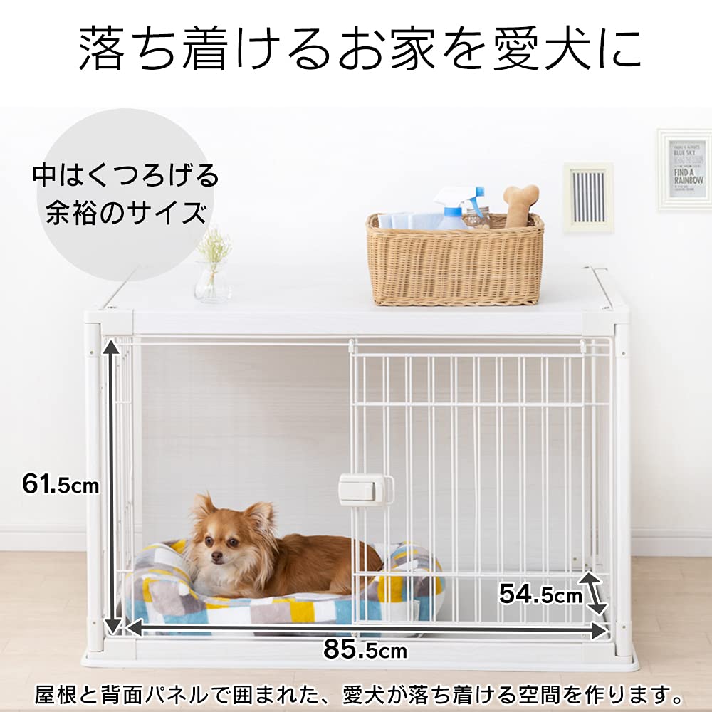 Amazon | アイリスオーヤマ 犬 サークル ウッディサークル インテリア