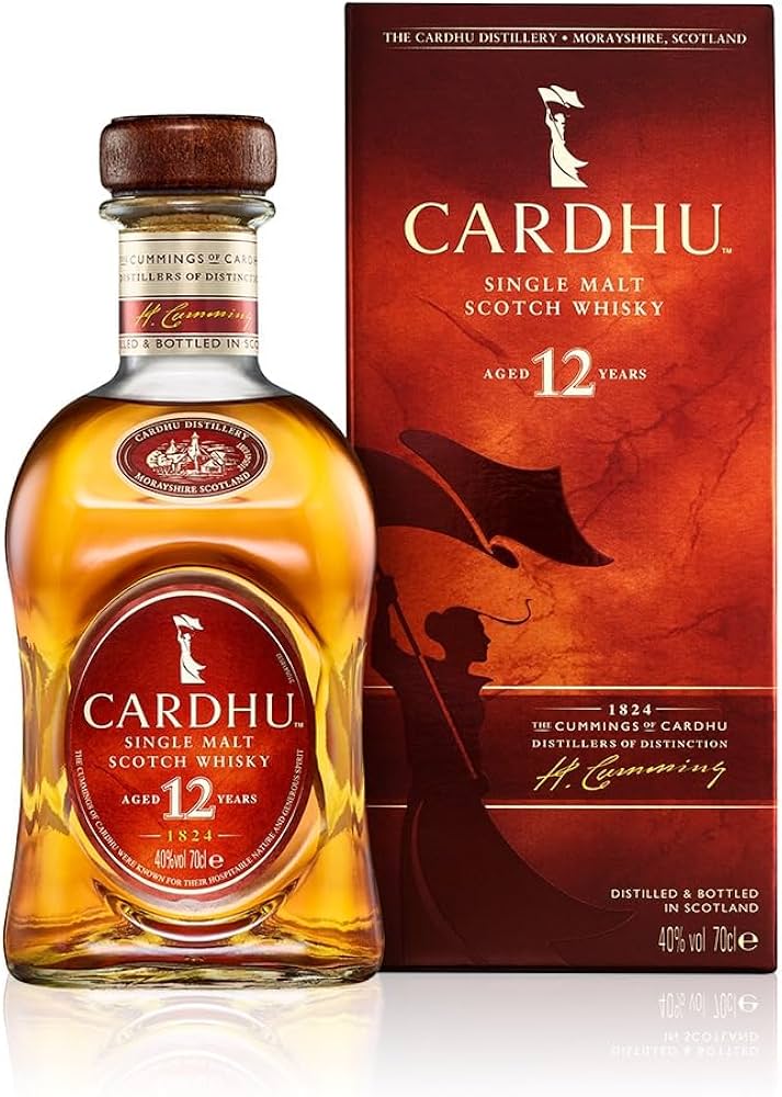 Cardhu 12 Ans, Whisky Écossais Single Malt, 70 cl : Amazon.fr