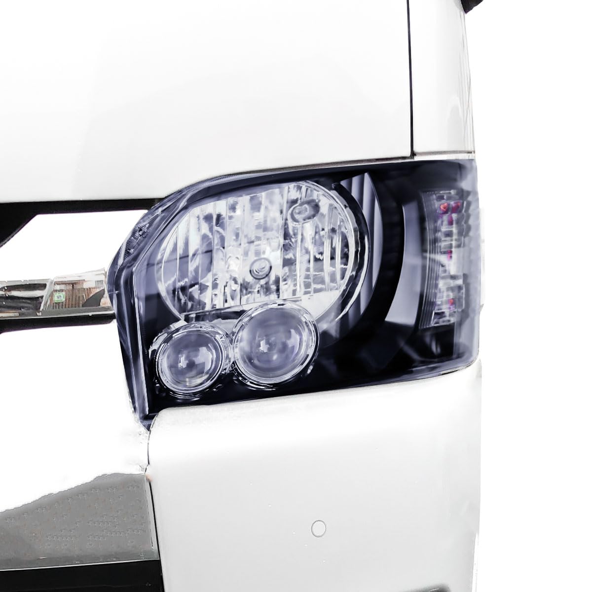 Z400FXシビエタイプヘッドライト200パイクリアレンズ/黒ケ−ス シビエ