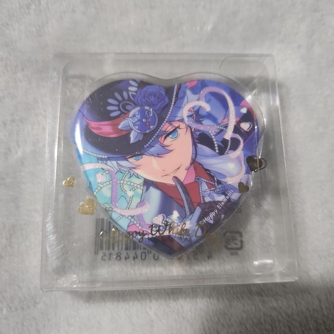 あんスタ 紅月 蓮巳敬人 ホワイトデーハート缶バッジ あんスタ 紅月