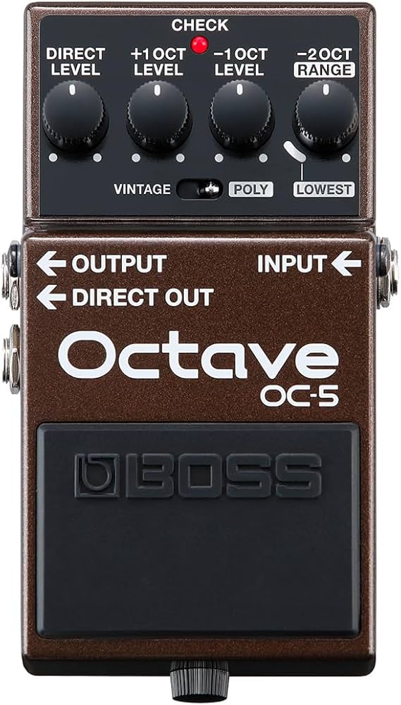 Amazon | Boss OC-5 Polyphonic Guitar/Bass Octave Pedal | ピッチ