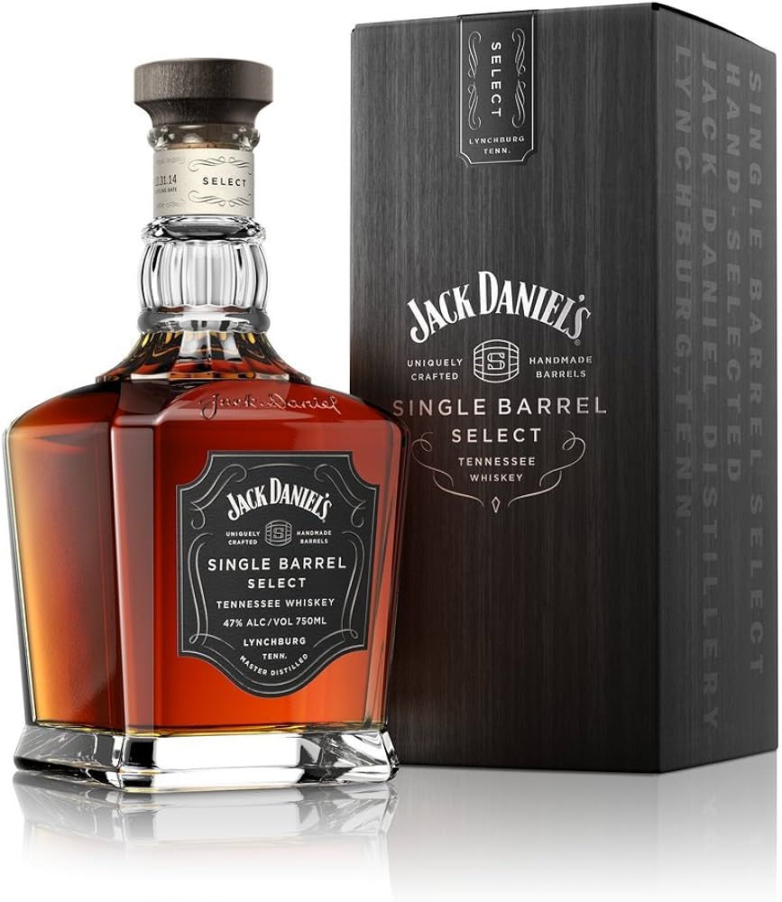 Amazon.co.jp: ジャックダニエル シングルバレル 並行品 箱付き 47度