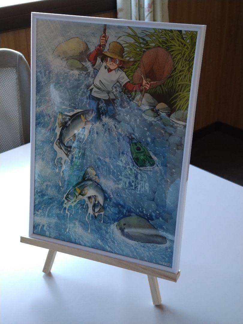 釣りキチ三平』 矢口高雄先生の貴重な額装品 釣りキチ三平』 矢口高雄