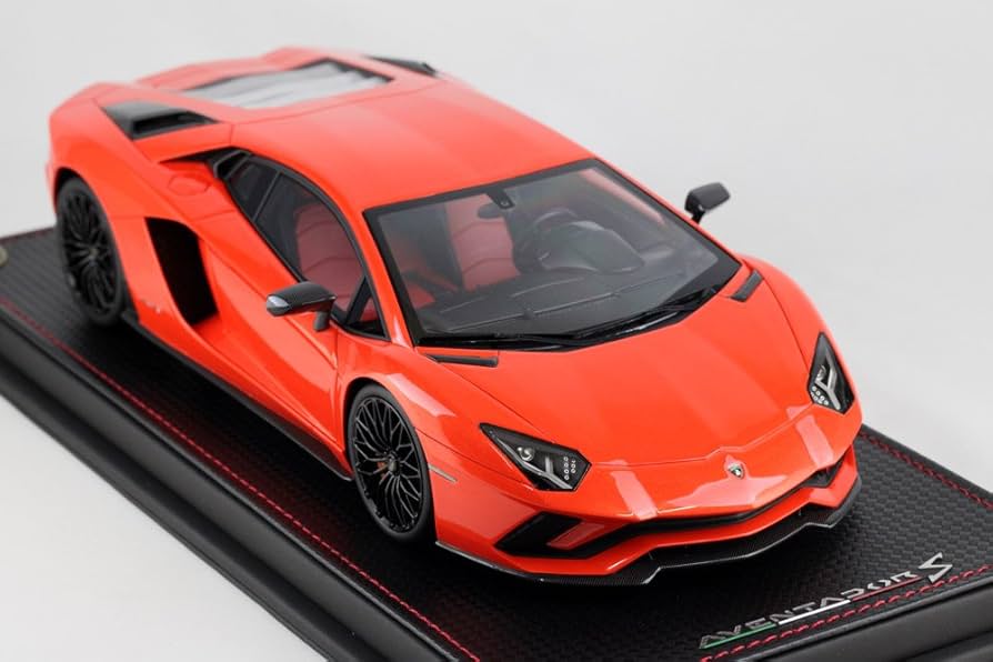 Amazon | MRコレクション 1/18完成品 ランボルギーニ アヴェンタドール