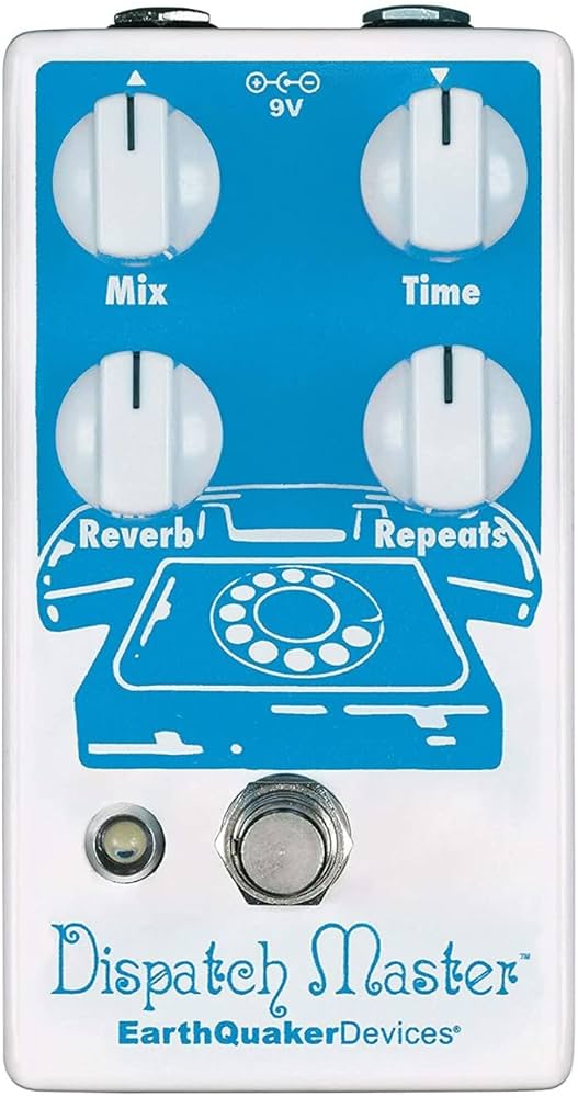 Amazon.com: EarthQuaker Devices Dispatch Master V3 Digital Delay