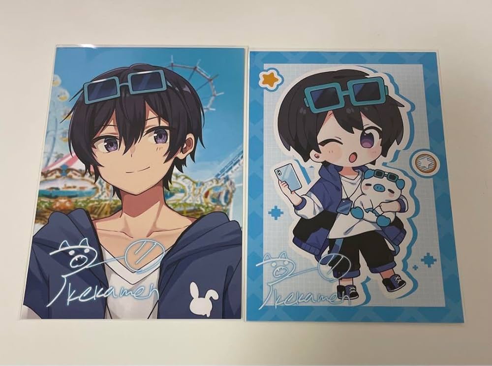 Amazon | ちょこらび ポケカメン ポストカード ポスカ チェキ風カード