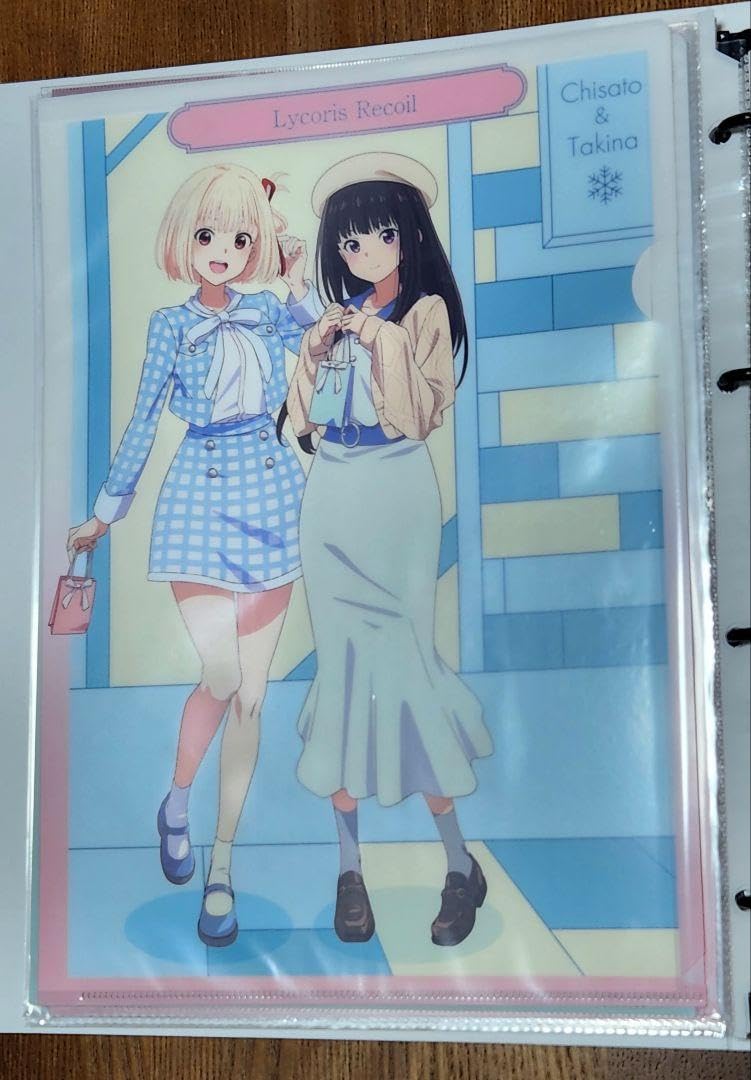 リコリス・リコイル リコリコ White Palette クリアファイル 全種