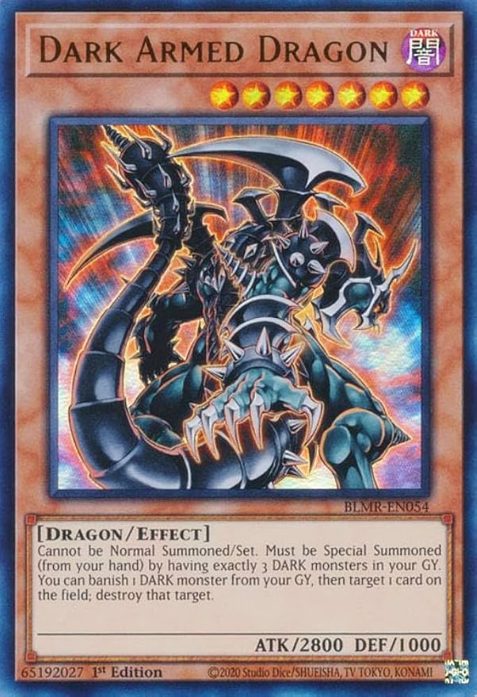 裁きの龍 ダークアームド プレイマット 遊戯王ダークアームドドラゴン