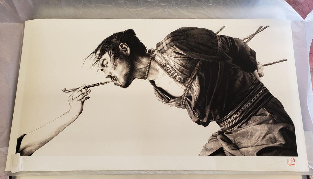 大友昇平 IPPUKU TED 直筆サイン入り額装済み