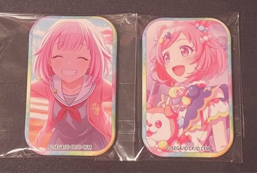 プロセカ 鳳えむ 3B グリッター缶バッジ グリ缶 スマドリ 特訓前 グリ