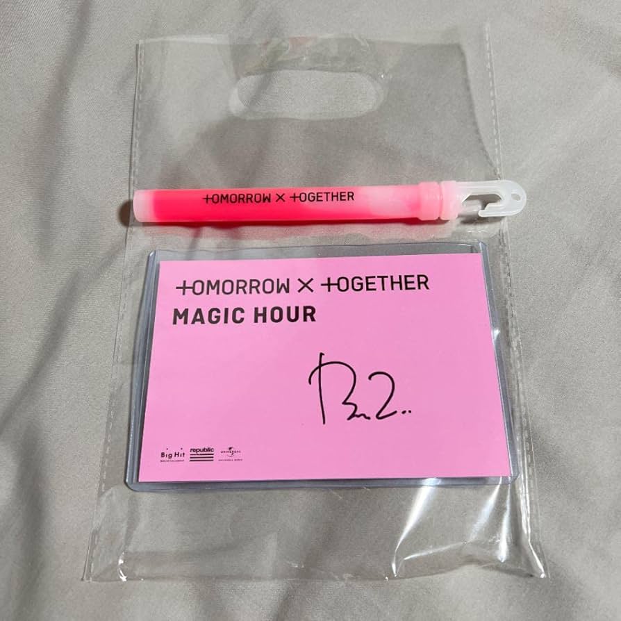 TXT ボムギュ リリイベ 直筆サイン magichour ショーケース