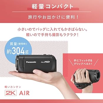 新品】Panasonic HC-V495M ビデオカメラ 本体