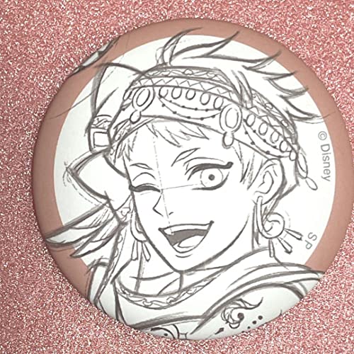 ツイステ コミックマーケット スケッチスタイル 笑顔 缶バッジ イデア