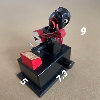 Amazon | 神戸人形 からくり人形 レトロ 民芸 KOBE DOLL 三味線 楽器