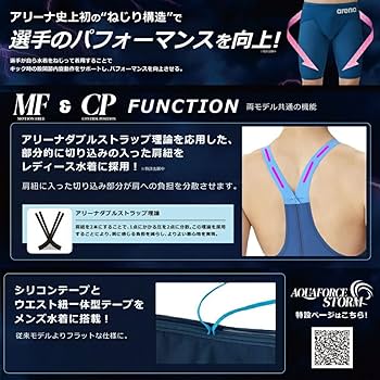 Amazon.co.jp: [アリーナ] 競泳水着 レディース アクアフォース