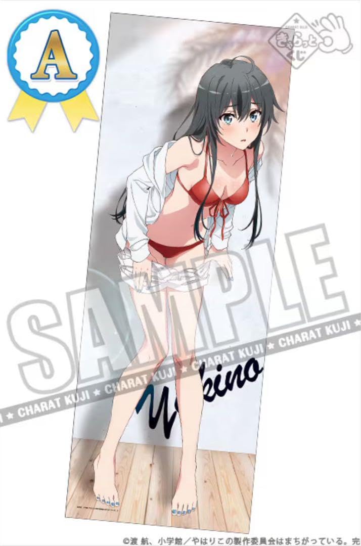 Amazon.co.jp: 雪ノ下雪乃 ほぼ等身大マルチクロス きゃらっとくじ A賞