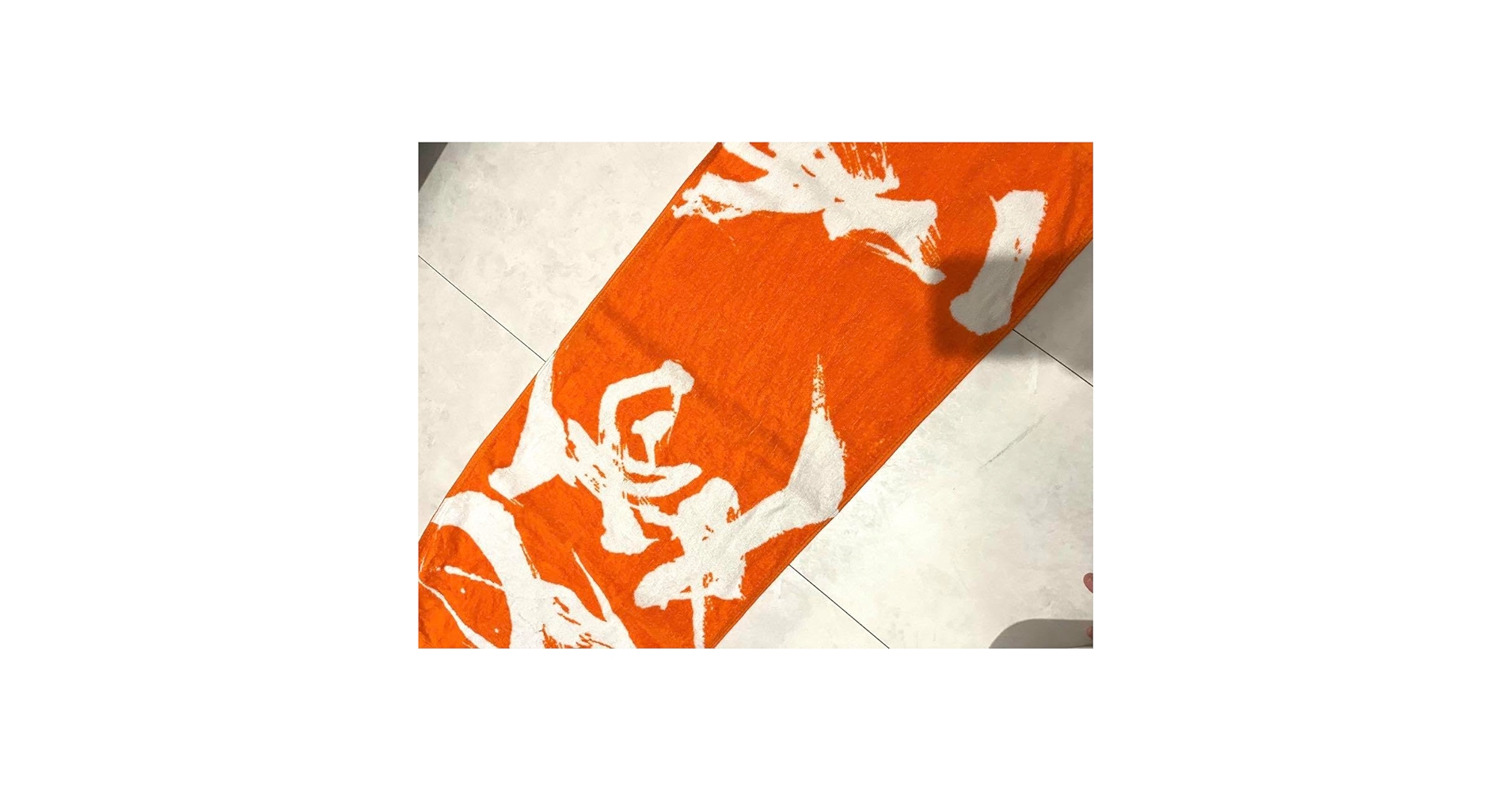 優里 ダイナミックロゴ フェイスタオル