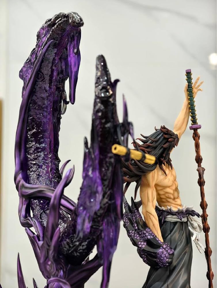 鬼滅の刃 黒死牟 フィギュア ガレージキット 鬼滅