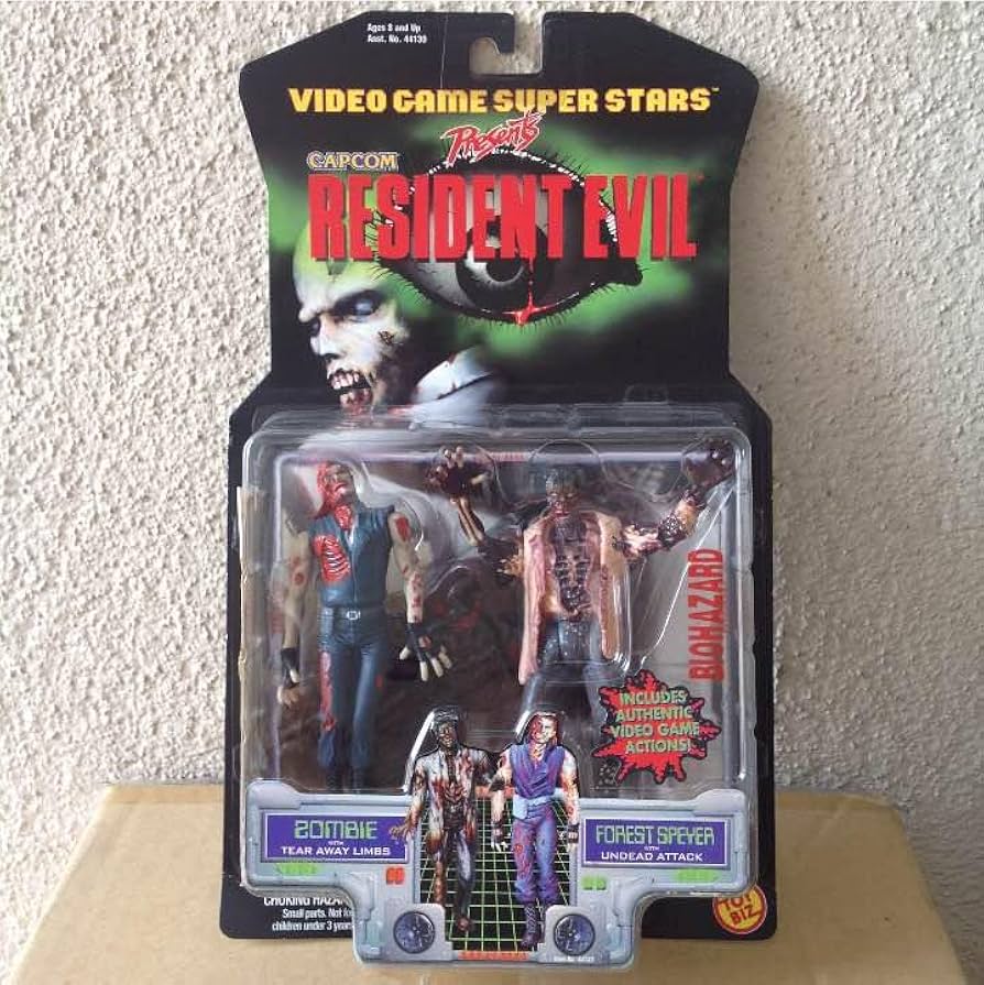 TOYBIZ バイオハザード ゾンビ&フォレストスパイヤー TOYBIZ バイオ