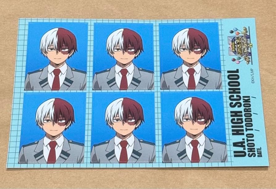 Amazon.co.jp: 雄英高校オープンスクール 証明写真 轟焦凍 : おもちゃ