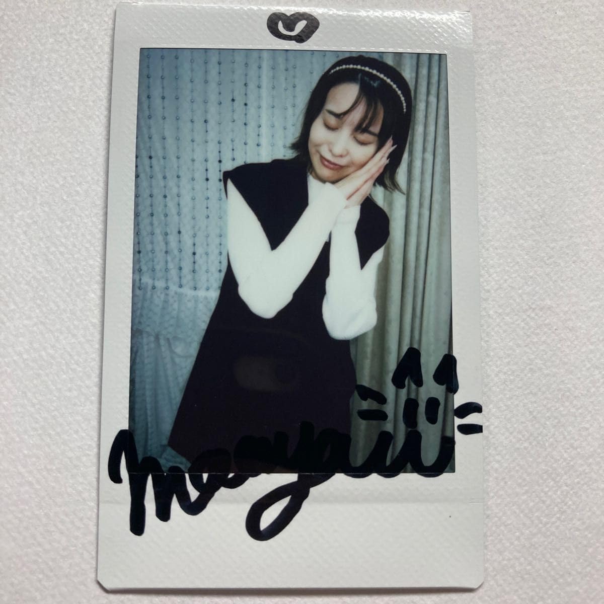 gL089t [セット] 紗綾 直筆サイン付 生写真&チェキ入り フォトフレーム