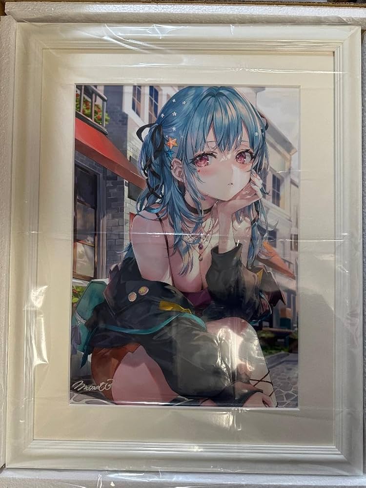 ももこ 直筆サイン入り額装A3複製原画 El Dorado さしみねこ屋 ももこ