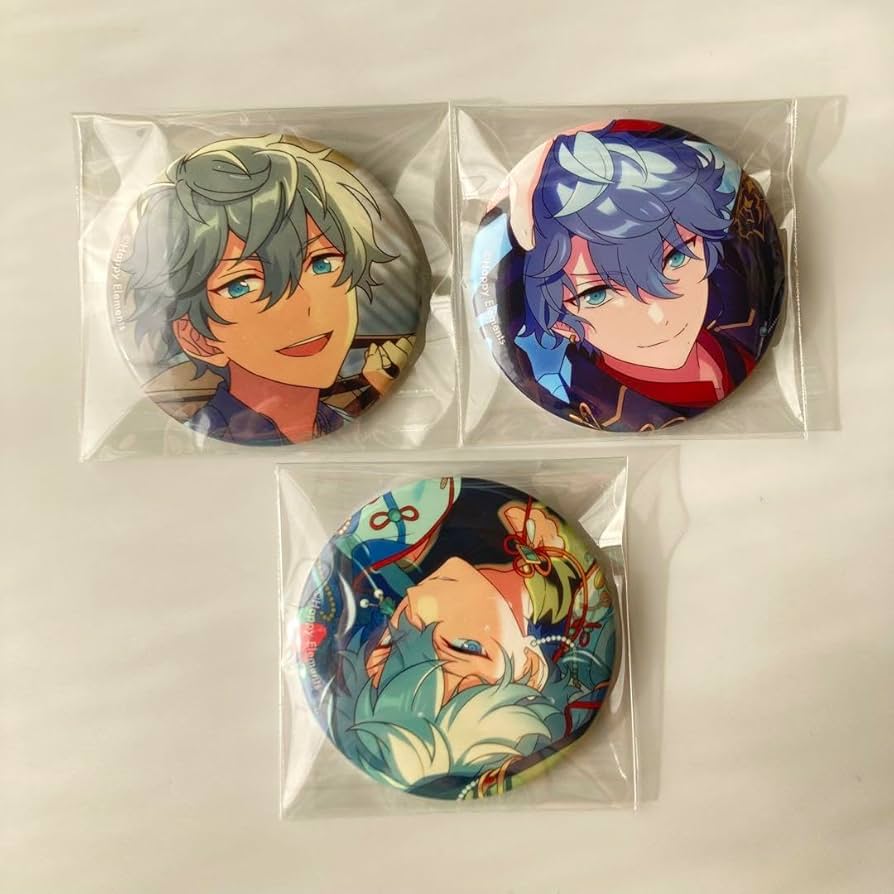 瀬名泉 テーマスカウト 缶バッジ あんスタ 瀬名泉 缶バッジ テーマ