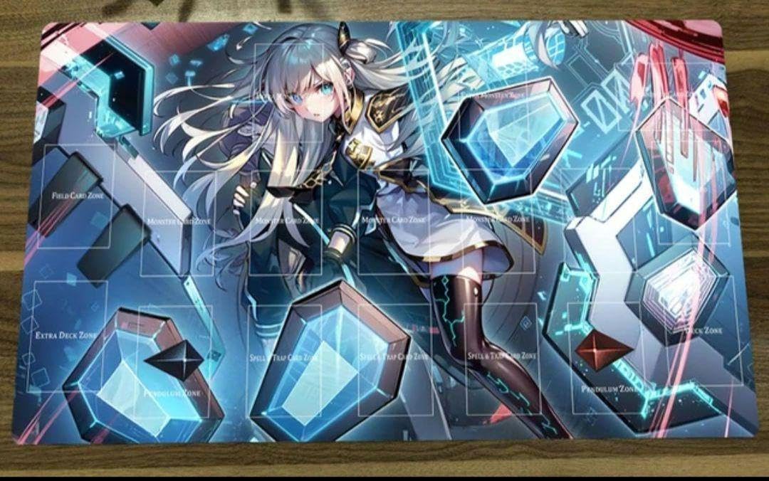 閃刀姫プレイマット 新品未開封 遊戯王 公式 WCQ 閃刀姫＝ゼロ プレイ