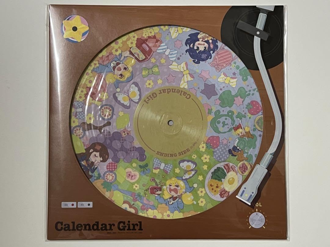 完全受注生産】カレンダーガール レコード アイカツ！ カレンダー