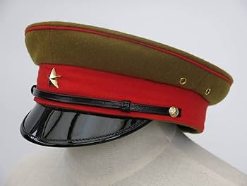 Amazon.co.jp: 日本陸軍 四五式 昭五式 将校軍帽 制帽 レプリカ ウール