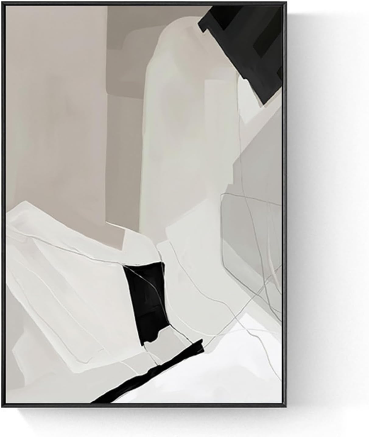 油絵 「コッツウォルズの春」額付 F4号 真作 油絵 「コッツウォルズの