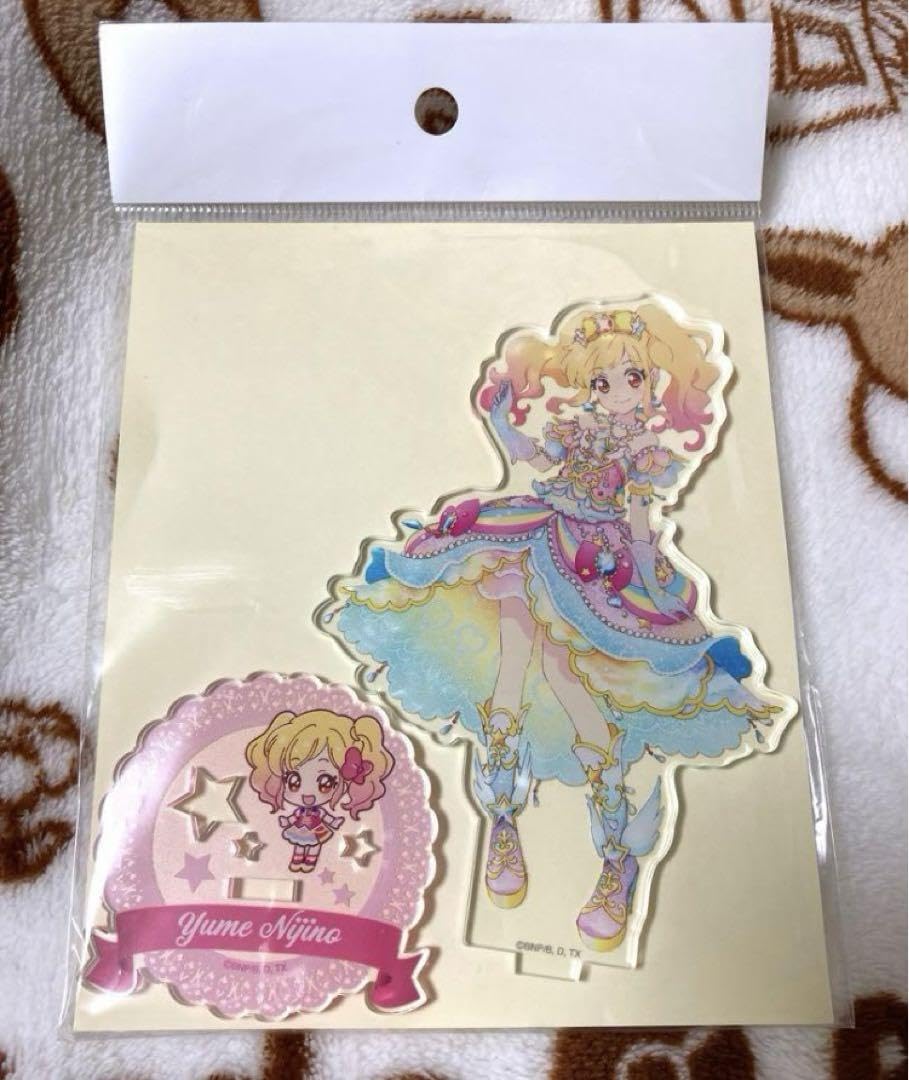 アイカツスターズ 虹野ゆめ アニON マグネット付缶バッジ アイカツ