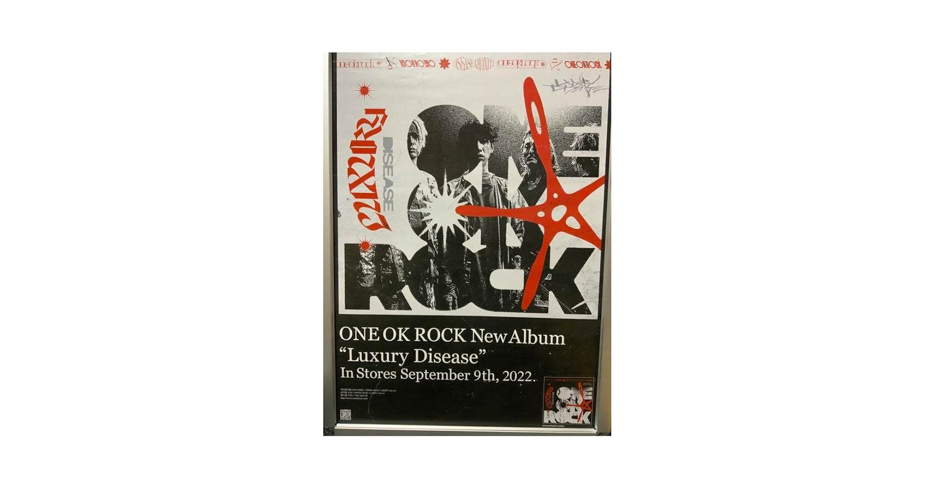 レア物】ONE OK ROCK ワンオクロック ポスター B1 レア物】ONE OK ROCK