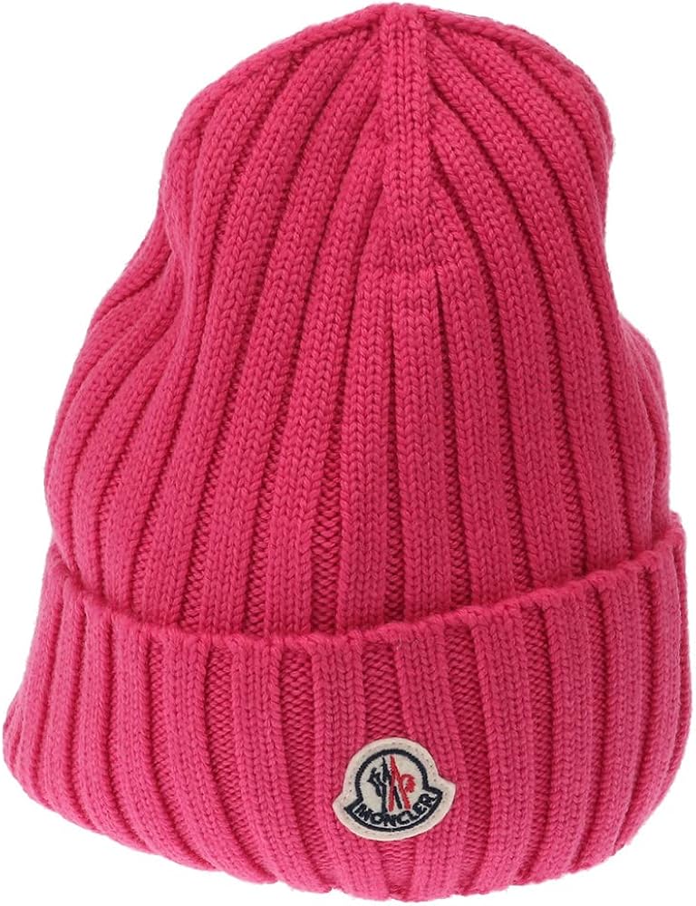 Amazon | [モンクレール] ニット帽 レディース BERRETTO 3B000 52