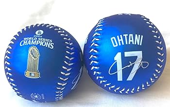 大谷翔平 ドジャース ディスプレイボールケース＋ボールブルー50/50へ