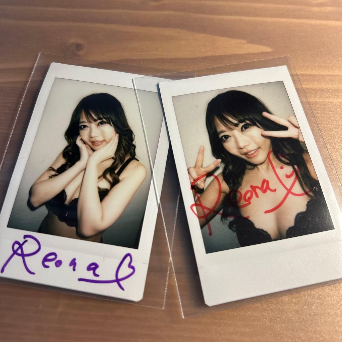 idntt アイデンティティ ヒジュ 희주 サイン入りチェキ コースター