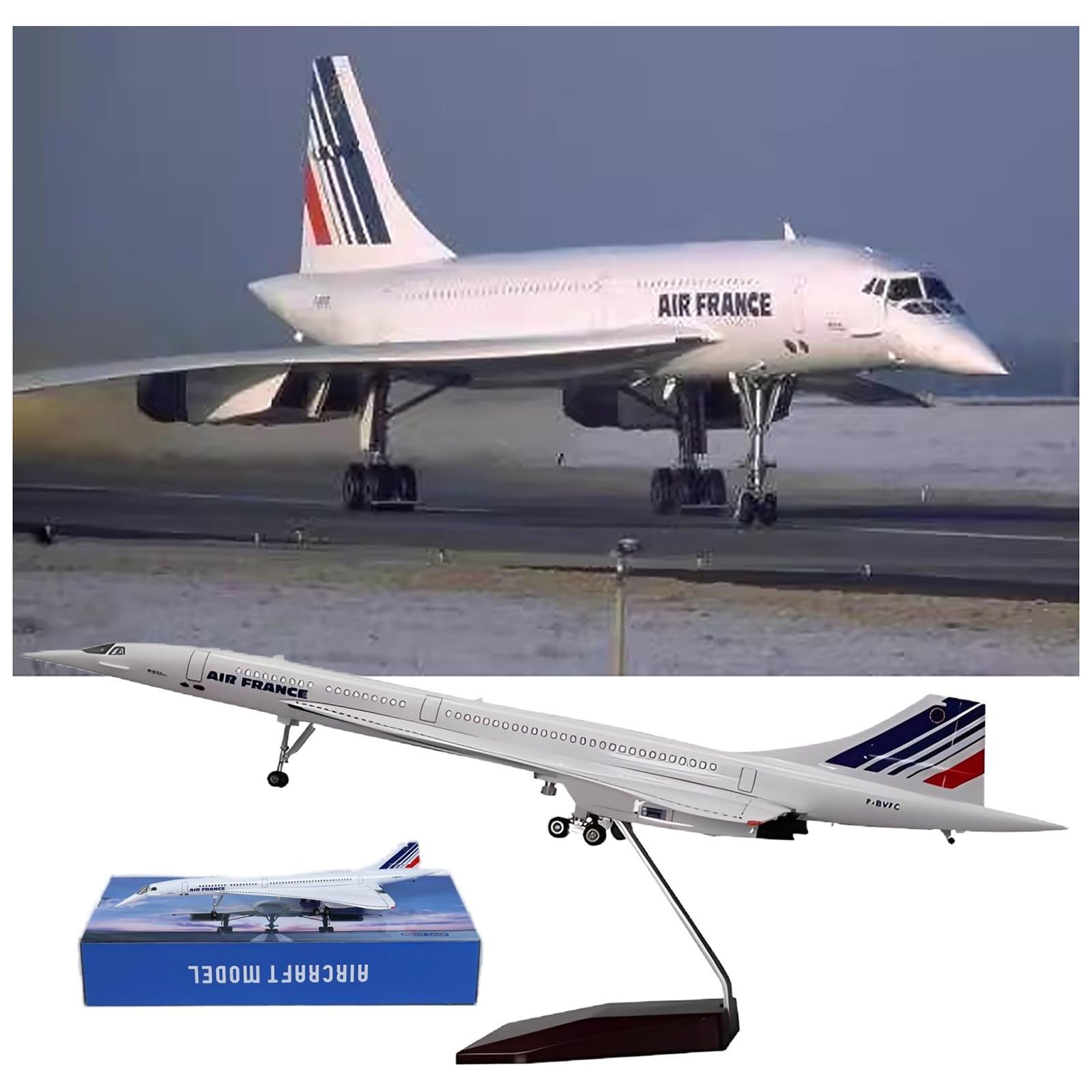 1/100 64cm AIR FRANCE CONCORDE G2210 希少 - メルカリ 1/100 AIR