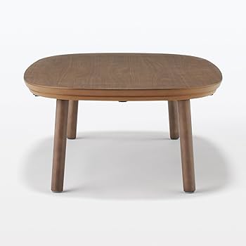 Amazon.co.jp: Mu-in Ryo-hin Kotatsu-compatible Low Table Dark