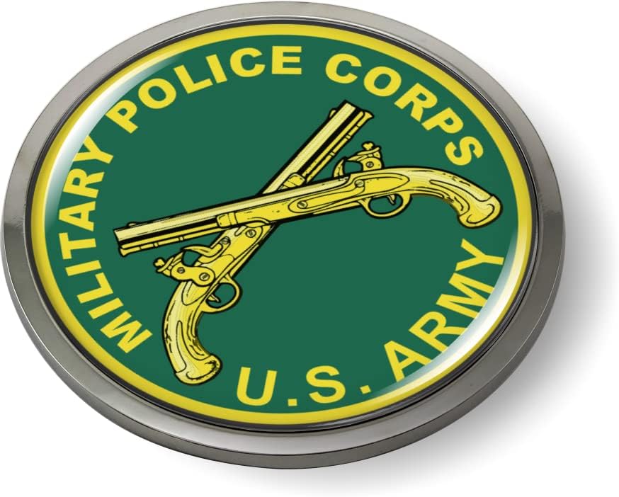 Army Plaque U.S. Army Military Police Car Emblem - Officially